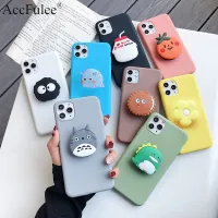 Cartoon Animals Cat Stand Holder Case for OnePlus 11 10 Pro 9R 8T 7T 6T 6 5 One Plus Nord N10 N20 SE N300 Flowers Soft TPU Cover Phone Cases