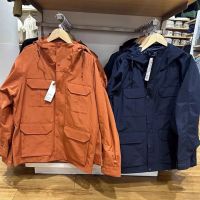 Uniqlo flagship store mountaineering jacket jacket waterproof loose multi-pocket hooded jacket jacket autumn 459590