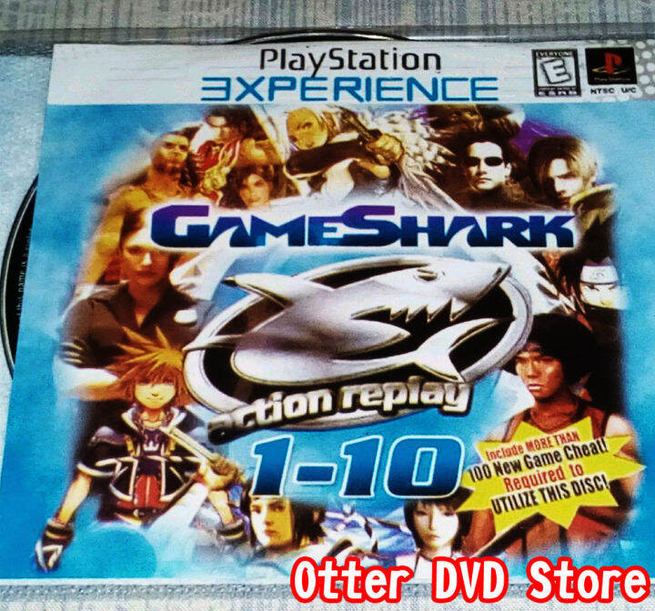 Jual Kaset ps1 game shark vol 1-10