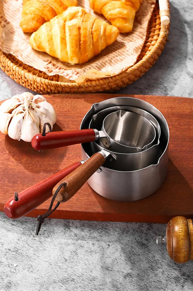 Stainless Steel Small Saucepan For Melted Butter Milk - Temu