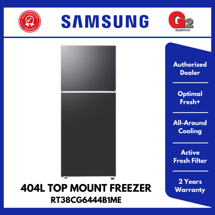 SAMSUNG TOP MOUNT FREEZER WITH OPTIMAL FRESH REFRIGERATOR 404L ...