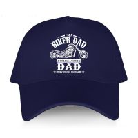 Unisex Breathable Baseball cap Im A Biker Dad Kust Like Norman Dad Only Much Cooleri - Christmas Gift For Dad fashion print hat