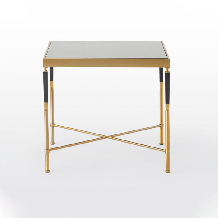 modernform-โต๊ะข้าง-รุ่น-wiley-ขาทองไทเทเนียม-top-หินอ่อนดำขาว