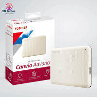 EC Service Toshiba Canvio Advance V10 External Portable Hard Drive HDTCA10AR3AA Local Uni  1TB,2TB,4TB มี 4 สี White อุปกรณ์จัดเก็บข้อมูล ฮาร์ดดิสก์ สินค้าแท้ทุกชิ้น มีกระเป๋าแถมให้ฟรี