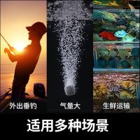 鱼缸增氧泵家用水族箱氧气泵usb静音充氧泵钓鱼冲氧泵小型打氧机Aquarium oxygenation pump domestic aquarium oxygen pump USB silent oxygenation pump fishing oxygen flushing pump small oxygen pump