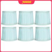 6PCS Simple Lamp Shade Fabric Light Edge Lampshade For E14 Wall Chandelier