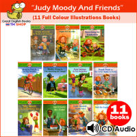 (In Stock) พร้อมส่ง ชุดหนังสือนิทานภาษาอังกฤษ Judy Moody and Friends  ชุด 11 เล่ม กระดาษมันอย่างดี มีไฟล์เสียง mp 3