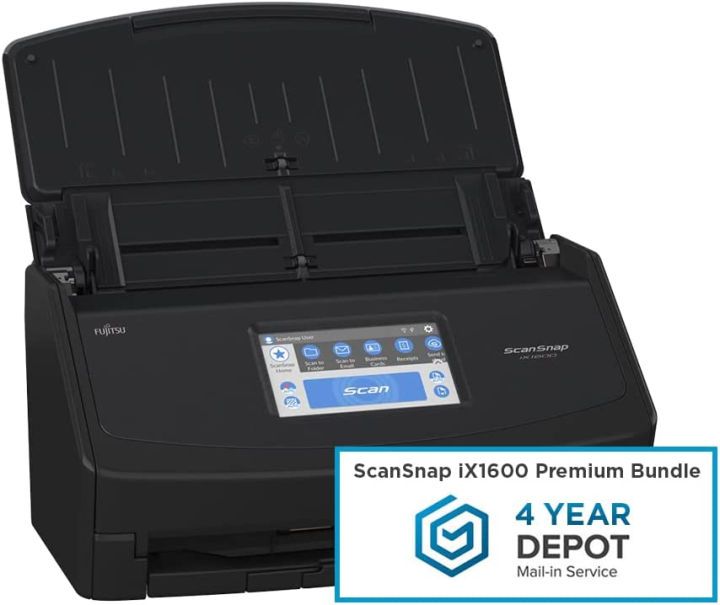 fujitsu-scansnap-ix1600-premium-color-duplex-document-scanner-for-mac-and-pc-with-4-year-protection-plan-black-scansnap-ix1600-black-premium-bundle-scanner