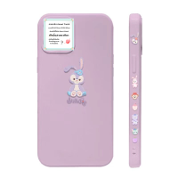 #06Phone Casesเคสโทรศัพท์ ลายการ์ตูน สีม่วง stella สำหรับ ip 12promax / ip13promax / ip13pro /ip13/ ip12