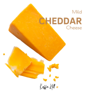 Phô mai Cheddar - Cheddar cheese - khối 200gr - Kaffa Hill