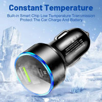 Fast Charging 20WPD Car Charger PD QC3.0 USB C Car Phone Charger Type C Adapter In Car For Samsung Xiaomi Chargers