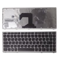 New Russian Laptop keyboard for LENOVO IdeaPad U410 RU keyboard with silver Frame MP-11K93SU-6862