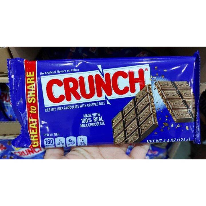 Nestle Crunch Giant Milk Chocolate Bar 124g Lazada PH
