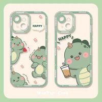 Cute Dinosaur Case Compatible for Iphone 14 13 12 11 Pro X XR XS Max 6 6S 7 8 14 Plus Soft TPU Silicone Phone Covers Casing