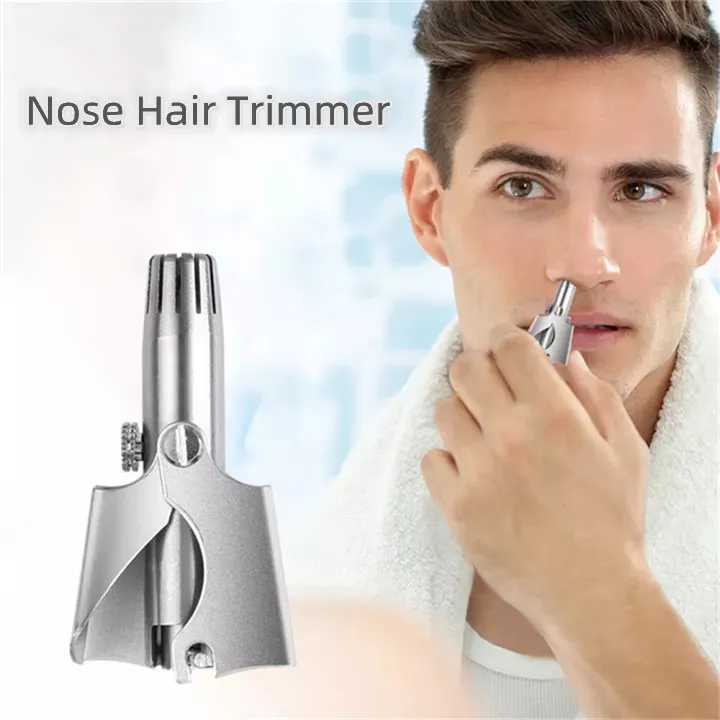 Non electric nose clearance hair trimmer