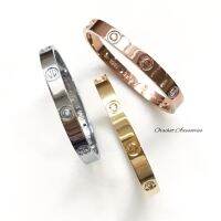 Vickii S CT bracelet. (งานสแตนเลส)