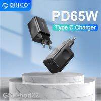 2023 ✿ ORICO Pengisi Daya USB 65W PD3.0 QC4.0 GaN สำหรับ iPhone แท็บเล็ตแล็ปท็อปโน้ตบุ๊ค Sel Tipe C Charge