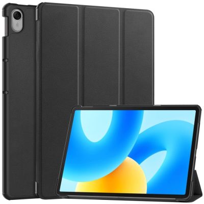 [5AceShop] สำหรับ Huawei MatePad 11.5 2023ผิวสีกระเป๋าหนังใส่แท็ปเล็ต3ชั้นวางของ