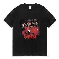 2023Newเตรียมสำหรับ Hell Tour สีดำผู้ชายผู้หญิง T เสื้อ Rock Band เสื้อยืด Slipknots 1995 Des Moines Iowa เสื้อ Heavy Metal tees Tops