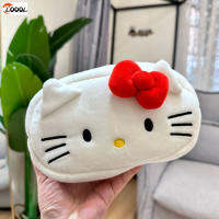 Loool Hello Kitty กระเป๋าเครื่องสำอางค์กระเป๋าเครื่องใช้ในห้องน้ำซักได้สำหรับลิปสติกบลัชโลชั่นกล่องดินสอ