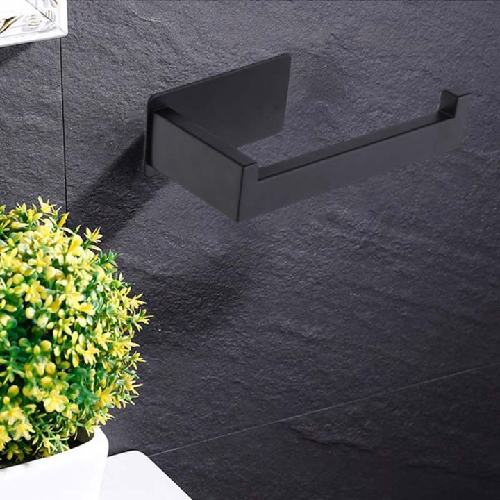 2x-toilet-paper-holder-matte-black-toilet-tissue-roll-holders-dispenser-and-hangers-wall-mounted-for-bathroom-amp-kitchen