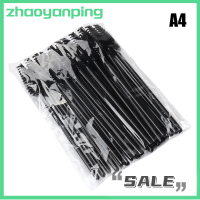 Zhaoyanping 25ชิ้นแปรงใช้แล้วทิ้งซิลิโคนเครื่องมือขนตาหวีแปรงสำหรับแต่งหน้าแปรงปัดมาสคาร่า