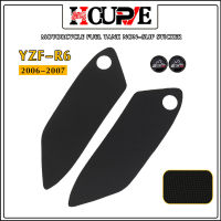 For YAMAHA YZF-R6 YZFR6 YZF R6 2006 2007 Motorcycle Tank Pad Protector Sticker Decal Gas Knee Grip Tank Traction Pad Side