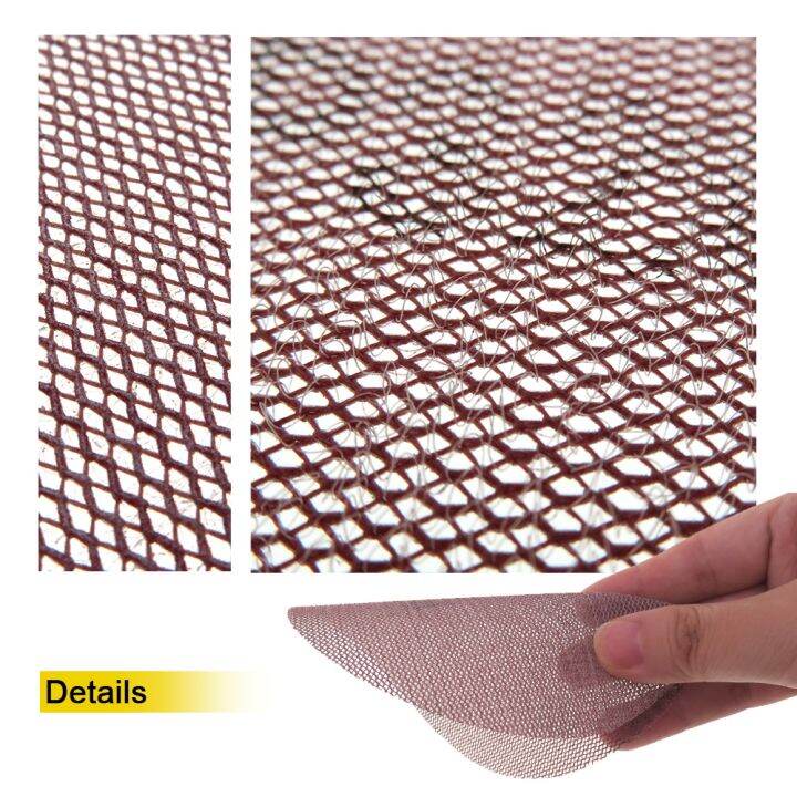 18pcs-5-inch-125mm-mesh-abrasive-dust-free-sanding-discs-sandpaper-anti-blocking-dry-grinding-80-to-600-grit-removal-and-finish