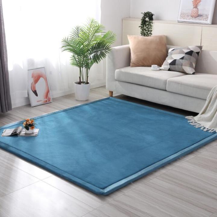 Japanese Tatami Mat Cotton Carpet Living Room Bedroom Rugs Non