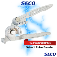 เบนเดอร์ดัดท่อทองแดง SECO ที่ดัดท่อ แป๊ป ทองแดง ขนาด 3-in-1 Tube Bender 1/4 - 3/8  มุมดัด 0 -180