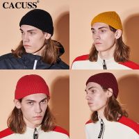 CACUSS qiu dong men knitting wool hat fashion set of head cold cap course han edition joker warm warm