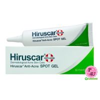 Hiruscar Anti-Acne Spot Gel 10g ฮีรูสการ์ แอนตี้ แอคเน่ สปอต เจล (1หลอด/10กรัม)