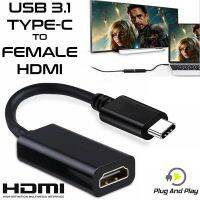 [SONGFUL] USB-C/Type-C เพื่อ HDMI HDTV สายอะแดปเตอร์สำหรับ Macbook โทรศัพท์ Android USB-C/Type-C