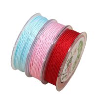 【YD】 3mm String Chinese Braided Cord Binding Rope for Jewelry Findings Material Making Wire 6Meters Roll