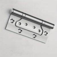 1pc Non-Mortise Door Hinge 5 Thickened 304 Stainless Steel Brushed Hinge Easy To Install Higne For Doors