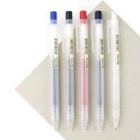 【hot】❈ 1Pcs MUJIs Gel Black/Red/Blue 0.5mm Press Exam Ballpoint Stationery