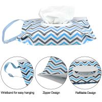 Reusable Travel Wipe Bag Wet Wipes Dispenser