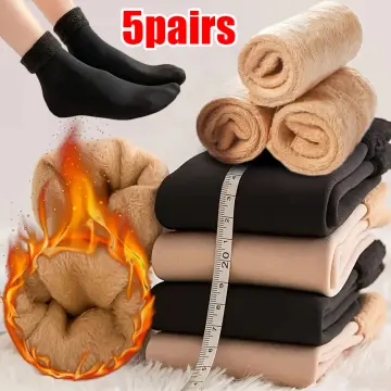 Warm Thicken Thermal Snow Socks, Cashmere Floor Sleeping Socks