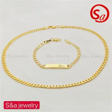 Gold chain for on sale baby boy online