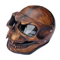 Skull Skeleton Visor for Motorcycle Helmet Cool Skull Mask Skelet Halloween Cosplay Props Helmet Decoration