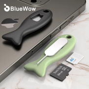 BlueWow Hộp Đựng Kim Tháo Thẻ SIM SC01 & Khay Đựng Kim Mở Cá Hộp Đựng Thẻ