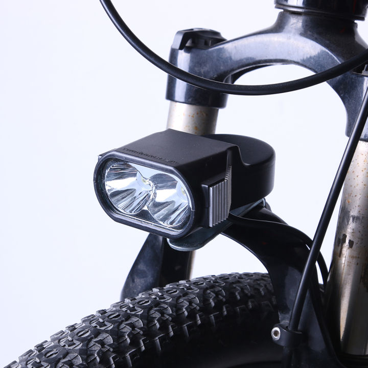 led-ด้านหน้าโคมไฟ36โวลต์48โวลต์60โวลต์-e-จักรยานจักรยานไฟฉายไฟหน้าฮอร์นอุปกรณ์เสริมสำหรับกลางแจ้งรอบขี่จักรยานความบันเทิง