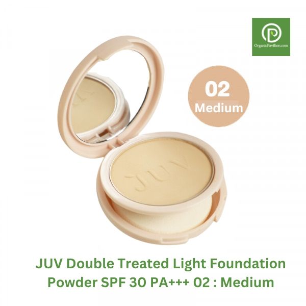 juv-แป้งทาหน้าผสมรองพื้น-เบอร์-02-medium-double-treated-light-foundation-powder-spf-30-pa-02-medium-9g