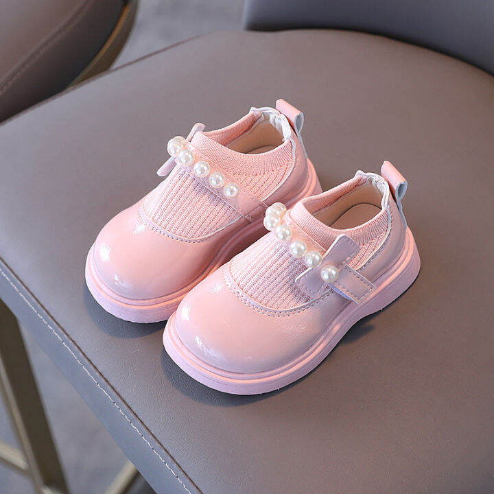 children-artificial-pu-girls-shoes-british-style-soft-bottom-breathable-casual-princess-shoes-kids-pearl-leather-shoes-for-girl