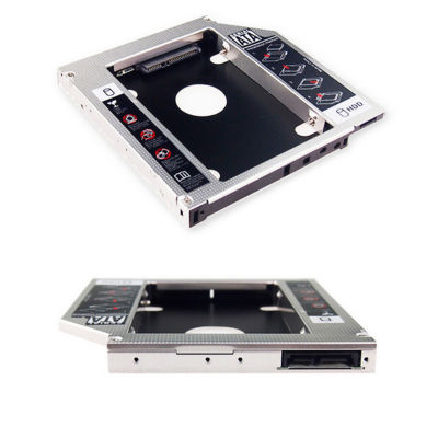 อิกวน®9.5มม.อะลูมินัมอัลลอย SATA3แล็ปท็อป CD-ROM ไดรฟ์ฮาร์ดดิสก์วงเล็บกล่องเก็บ SSD ถาด