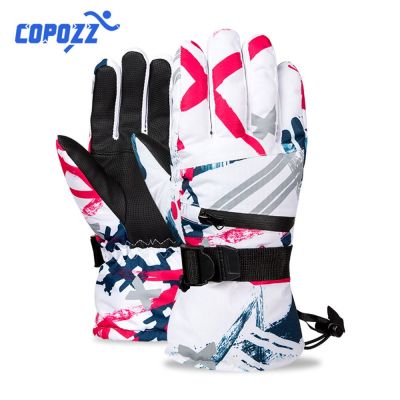 COPOZZ  Men Women 3 Finger Touch Screen Ski S Waterproof Winter Warm Snowboard S Motorcycle Riding Snowmobile S