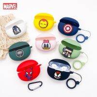 Cartoon Marvel Earphone Case Cover For OPPO Enco Air2 Pro Silicone Blutooth Earbuds Charging Box Protective Shell With Hook