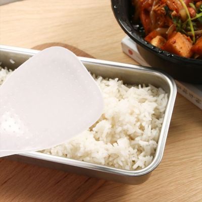 ✈¤ Multifunction 2Pcs Dinnerware Cooking ABS Plastic Non-Stick Kitchen Spoons Rice Scoop Rice Paddle Spatula