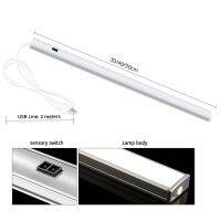 1Pcs USB Powered Smart LED Kitchen Light 30/50cm Hand Sweep Sensor Lamp 5V High Brightness Backlight for Cabinet Wardrobes