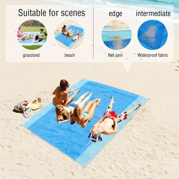 beach-mat-magic-outdoor-travel-magic-sand-free-beach-mat-picnic-camping-waterproof-mattress-blanket-foldable-sandless-beachtowel